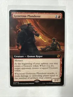 Generous Plunderer (Extended Art) Outlaws of Thunder Junction: the Big Score - Image 2