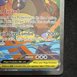 Mega Kangaskhan EX 182/132 Rare Holo Full Art Pokemon Card Evolutions - Image 2