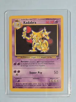1999 Kadabra 32/102 - Base Set - LP Pokemon TCG - German - WotC - Image 2