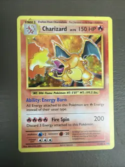 Pokemon Charizard XY Evolutions 11/108 Holo Foil Lightly Played - Image 1