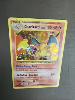 Pokemon Charizard XY Evolutions 11/108 Holo Foil Lightly Played - Image 3