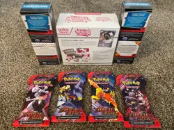 Pokemon White Flare ETB Black Bolt 151 Surging Sparks Destined Rivals Bundle LOT - Image 2