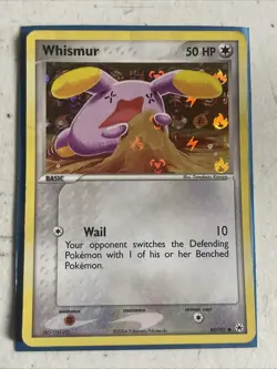 Whismur - 82/101 - Pokemon Hidden Legends Reverse Holo Rare Hp - Image 1
