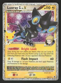 Luxray GL LV.X 109/111 Pokemon TCG Celebrations: Classic Collection VLP - Image 1