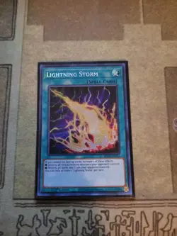 YUGIOH LIGHTNING STORM MP22-EN253 PRISMATIC SECRET 1ST ED NM - Image 1