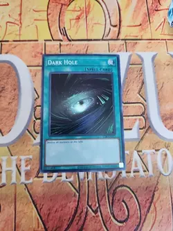 Dark Hole LOB-EN052 Super Rare 25th Anniversary NM Yugioh - Image 1
