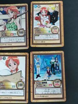 Nami One Piece Carddass Hyper battle lot C41 C296 S122 S20 2000 Bandai eb253 - Image 3