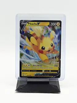 Pokemon Pikachu v SWSH285 Black Star Promo TCG Card - Image 1