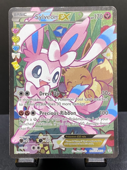 Sylveon EX Full Art RC32-32 Generations Radiant Collection Pokemon Card TCG - Image 1