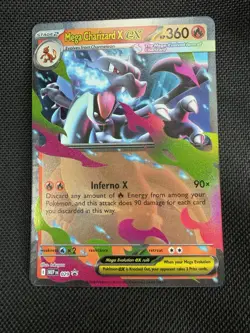 Mega Charizard X ex 029 Black Star Promo Pokemon Card NM - Image 1