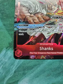 Shanks (CS 25-26 Event Pack Finalist Ver.) P-083 One Piece Promotion Cards Foil - Image 2