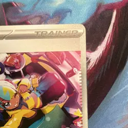 Pokemon Canari Trainer Supporter Secret Rare Full Art Holo ASC Card 291/217 - Image 5