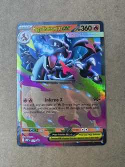 Pokemon Mega Charizard x Ex Card 029 Black Star Promo Near Mint Or Better Holo - Image 1