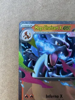 Pokemon Mega Charizard x Ex Card 029 Black Star Promo Near Mint Or Better Holo - Image 2