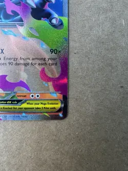 Pokemon Mega Charizard x Ex Card 029 Black Star Promo Near Mint Or Better Holo - Image 5