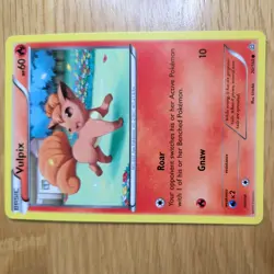 VULPIX 20/160 POKEMON CARD (XY PRIMAL CLASH SET) - Image 2