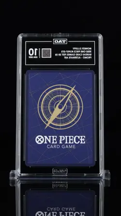 2025 ONE PIECE BANDAI CARD GAMES FEST #073 MONKEY D. LUFFY TAG 10 LIKE PSA - Image 2