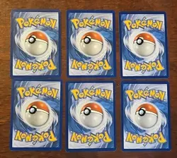 Pokemon TCG Pikachu Mixed Lot of 6 Cards Non Holo - Image 2