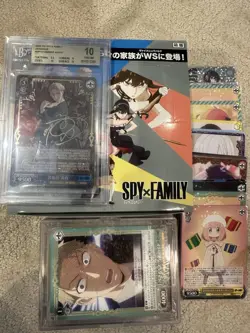 PSA 10 Signed Weiss Schwarz Loid Forger SPY x FAMILY SP SPY/S106-080SP + cards - Image 1