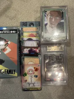 PSA 10 Signed Weiss Schwarz Loid Forger SPY x FAMILY SP SPY/S106-080SP + cards - Image 3