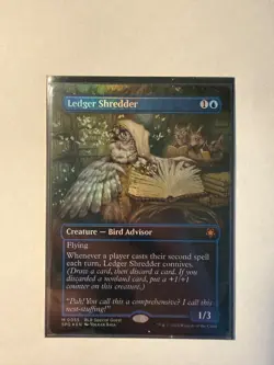 MTG Magic the Gathering FOIL Ledger Shredder Borderless SPG! - Image 1