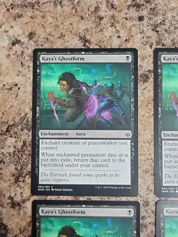 4x KAYA'S GHOSTFORM WAR OF THE SPARK MTG MAGIC THE GATHERING NM / UNPLAYED - Image 3
