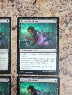 4x KAYA'S GHOSTFORM WAR OF THE SPARK MTG MAGIC THE GATHERING NM / UNPLAYED - Image 4