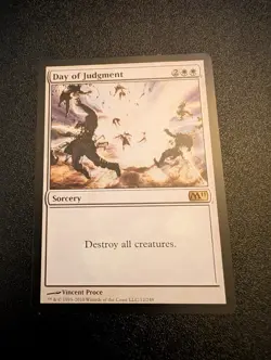 MTG Magic the Gathering Day of Judgment (12/255) Magic 2011 LP - Image 1