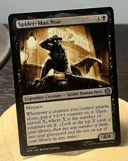 Spider-Man Noir U Marvel's Spider-Man #67 NM Foil - Image 1