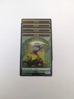 (4) Plant Token (011) *PLAYSET* Oath of the Gatewatch Regular NM MTG - Image 1