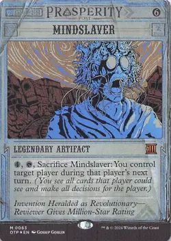 Mindslaver Outlaws of Thunder Junction: Breaking News Foil - Image 1