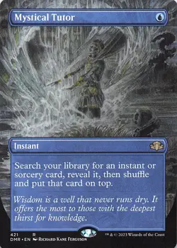 Mystical Tutor (Borderless) Dominaria Remastered Regular - Image 1