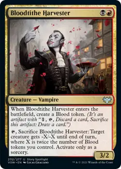 MTG Foil - Bloodtithe Harvester - 232 / NM / English - Image 1