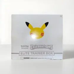 Pokemon Celebrations 25th Anniversary Elite Trainer Box ETB New Factory Sealed - Image 1