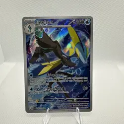 NM-Mint Inteleon - 142/132 - Illustration Rare Pokemon Mega Evolution - Base Set - Image 1