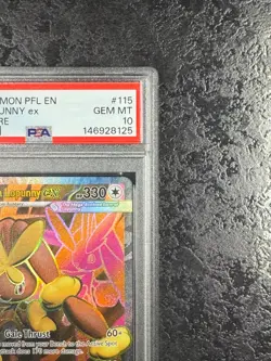 2025 POKEMON PFL EN MEGA LOPUNNY ex ULTRA RARE #115 💎 PSA 10 - Image 2