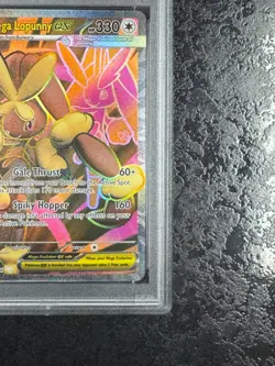 2025 POKEMON PFL EN MEGA LOPUNNY ex ULTRA RARE #115 💎 PSA 10 - Image 5