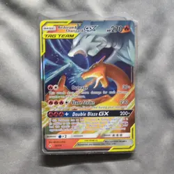 Pokemon TCG Reshiram & Charizard GX TAG TEAM Ultra Rare Sm-Unbroken Bonds 20/21… - Image 1