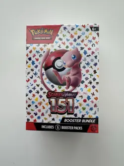 Pokemon TCG Scarlet & Violet 151 Booster Bundle (6 Packs) NEW Factory Sealed - Image 1