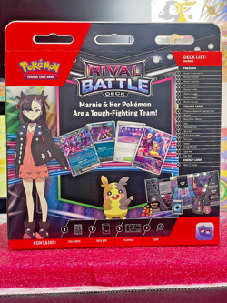 Pokemon Rival Battle Deck Marnie Box: Promo Marnie's Morpeko Factory Sealed - Image 2