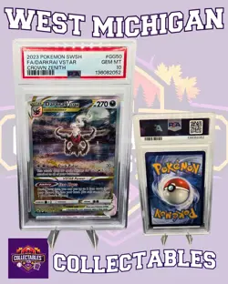 PSA 10 Darkrai VSTAR GG50/GG70 Crown Zenith Galarian Gallery English Pokemon - Image 1
