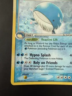 Pokemon TCG Legend Maker EX Wailord 14/92 Rare Holo Foil NM - Image 5
