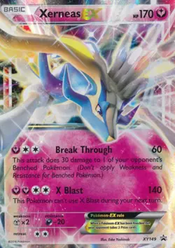 Xerneas EX - XY149 - Promotional - Shiny Kalos Tins NM, English Pokemon Promos - Image 1