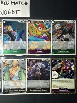 CARTE ONE PIECE LOT DE 10 CARTES RARE FR OP13 NEARMINT/MINT SANS DOUBLES - Image 3