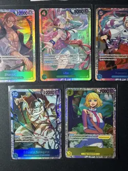 CARTE ONE PIECE LOT DE 5 CARTES SR FR OP13 SUCCESSEUR NEARMINT/MINT SANS DOUBLES - Image 4