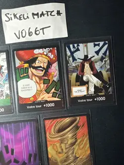 CARTE ONE PIECE LOT DE 5 CARTES DON FR NEARMINT/MINT SANS DOUBLES - Image 3