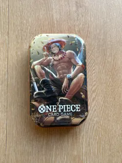 One Piece Card Game Mini-Tin Pack Set Vol.2 Portgas.D.Ace - New/Sealed - Image 1