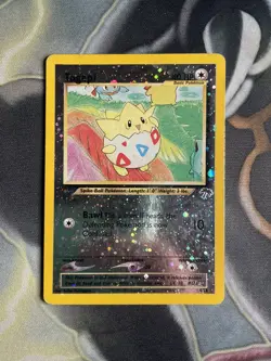 Togepi 4/18 Holo Southern Islands Promo - English Pokemon Card Reverse 2001 - Image 1