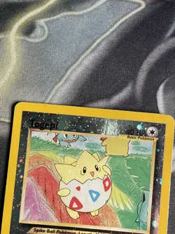 Togepi 4/18 Holo Southern Islands Promo - English Pokemon Card Reverse 2001 - Image 3