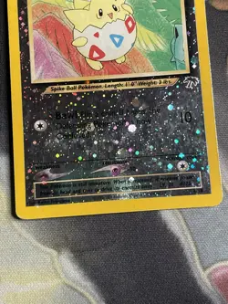 Togepi 4/18 Holo Southern Islands Promo - English Pokemon Card Reverse 2001 - Image 4